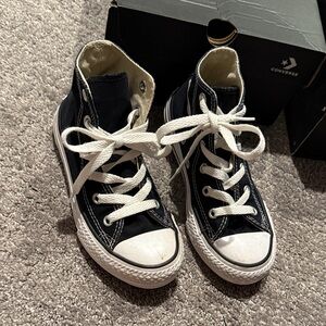 Converse Black and White High-Tops